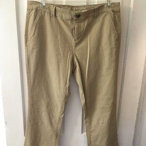 Mossimo mid-rise bootcut khaki pants